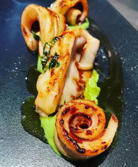 Grilled octopus